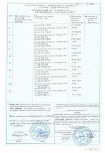 Сертификаты CT KZ 